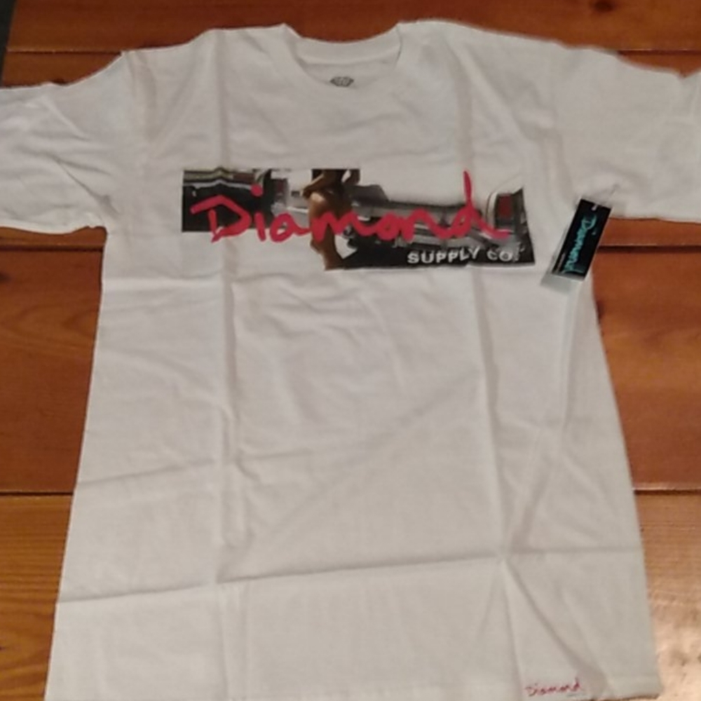 Diamond Supply Co. CALI LIFE TEE White Small